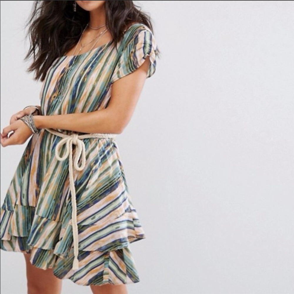 Free People Heart Shaped Face Dress